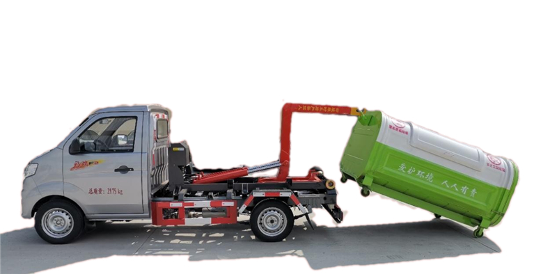勾臂垃圾车